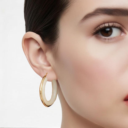 Boucles d'oreilles acier inoxydable Anais 2