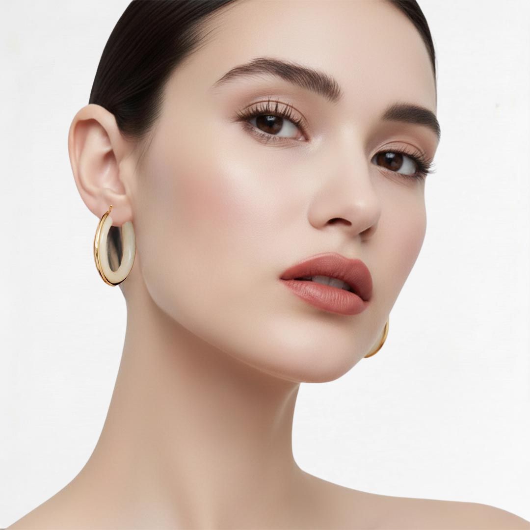 Boucles d'oreilles acier inoxydable Anais 3