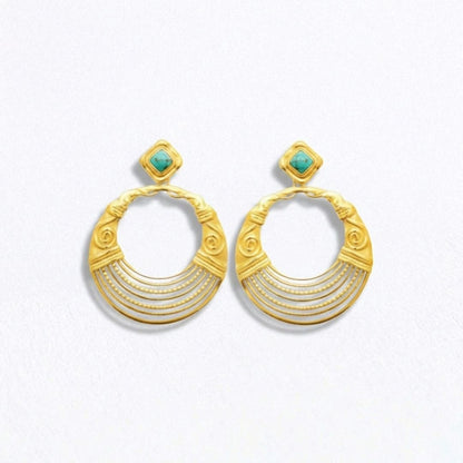 Boucles d'oreilles acier inoxydable Anouk Bellaime