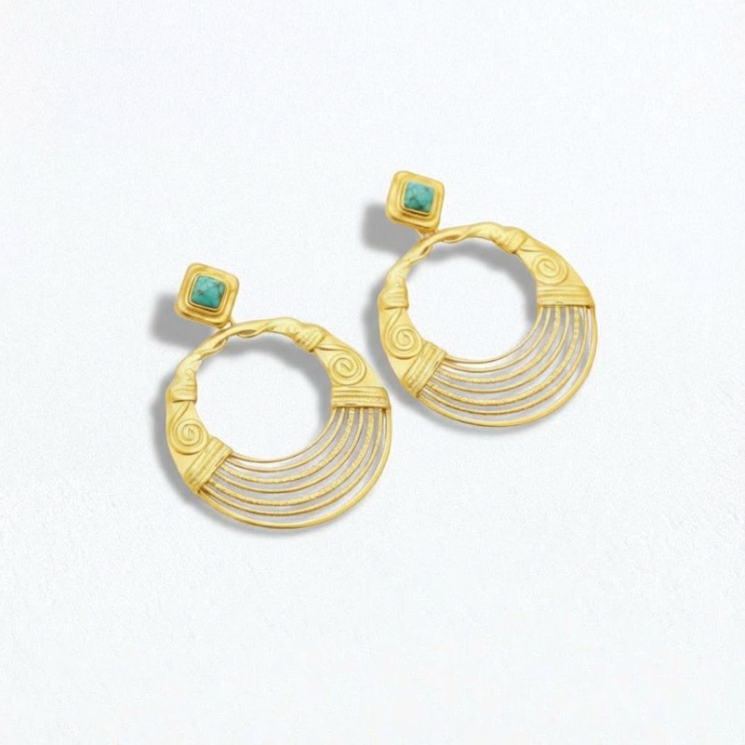 Boucles d'oreilles acier inoxydable Anouk Bellaime 4