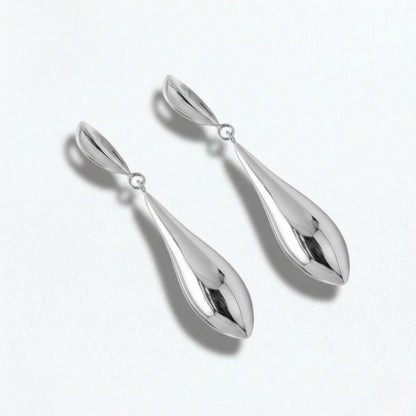 Boucles d'oreilles acier inoxydable argent Galia Bellaime 4