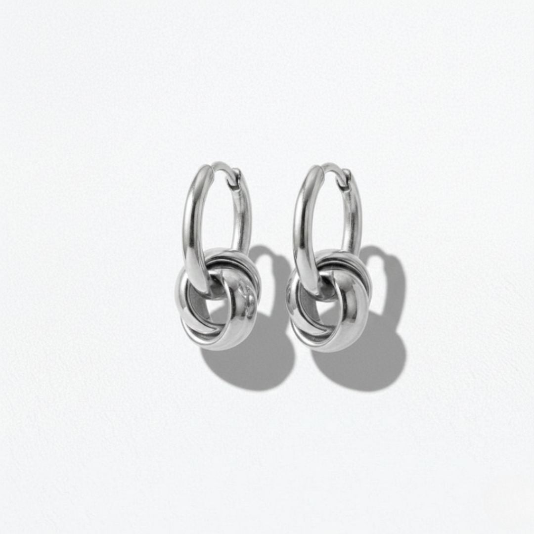 Boucles d'oreilles acier inoxydable or Lucy Bellaime