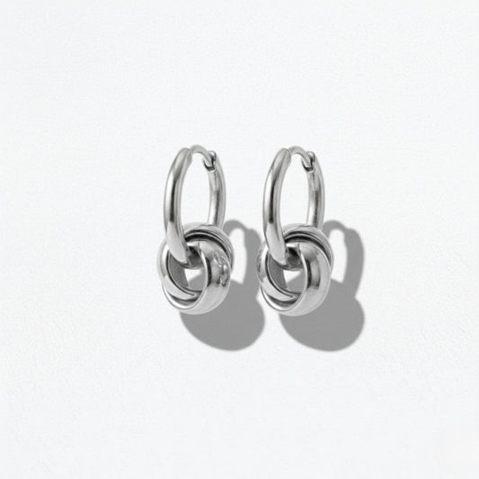 Boucles d'oreilles acier inoxydable or Lucy Bellaime