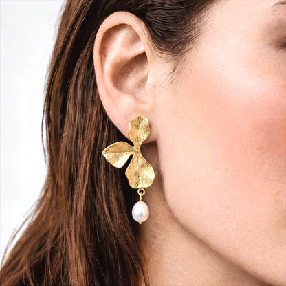 Boucles d'oreilles acier inoxydable Elise Bellaime 3