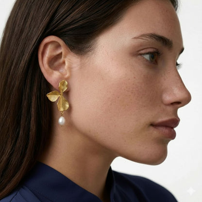 Boucles d'oreilles acier inoxydable Elise Bellaime 4