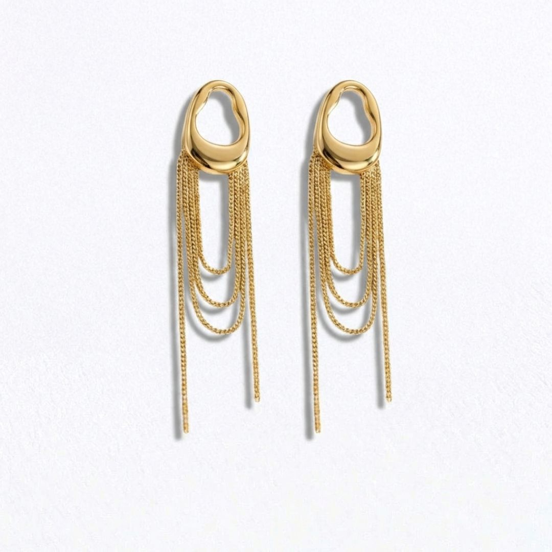 Boucles d'oreilles acier inoxydable Enora Bellaime