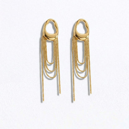 Boucles d'oreilles acier inoxydable Enora Bellaime