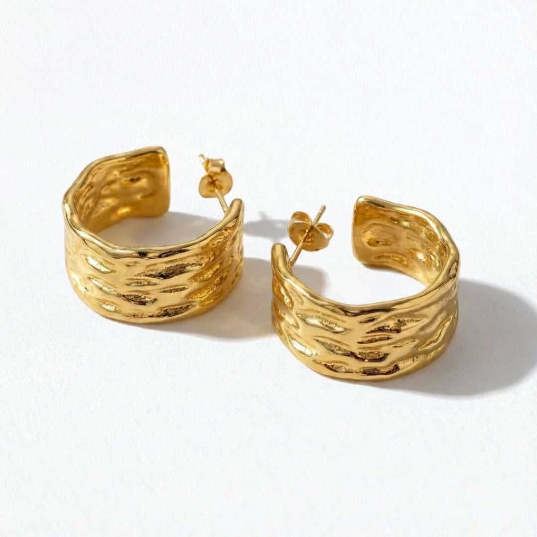 Boucles d'oreilles acier inoxydable Georgia Bellaime 4