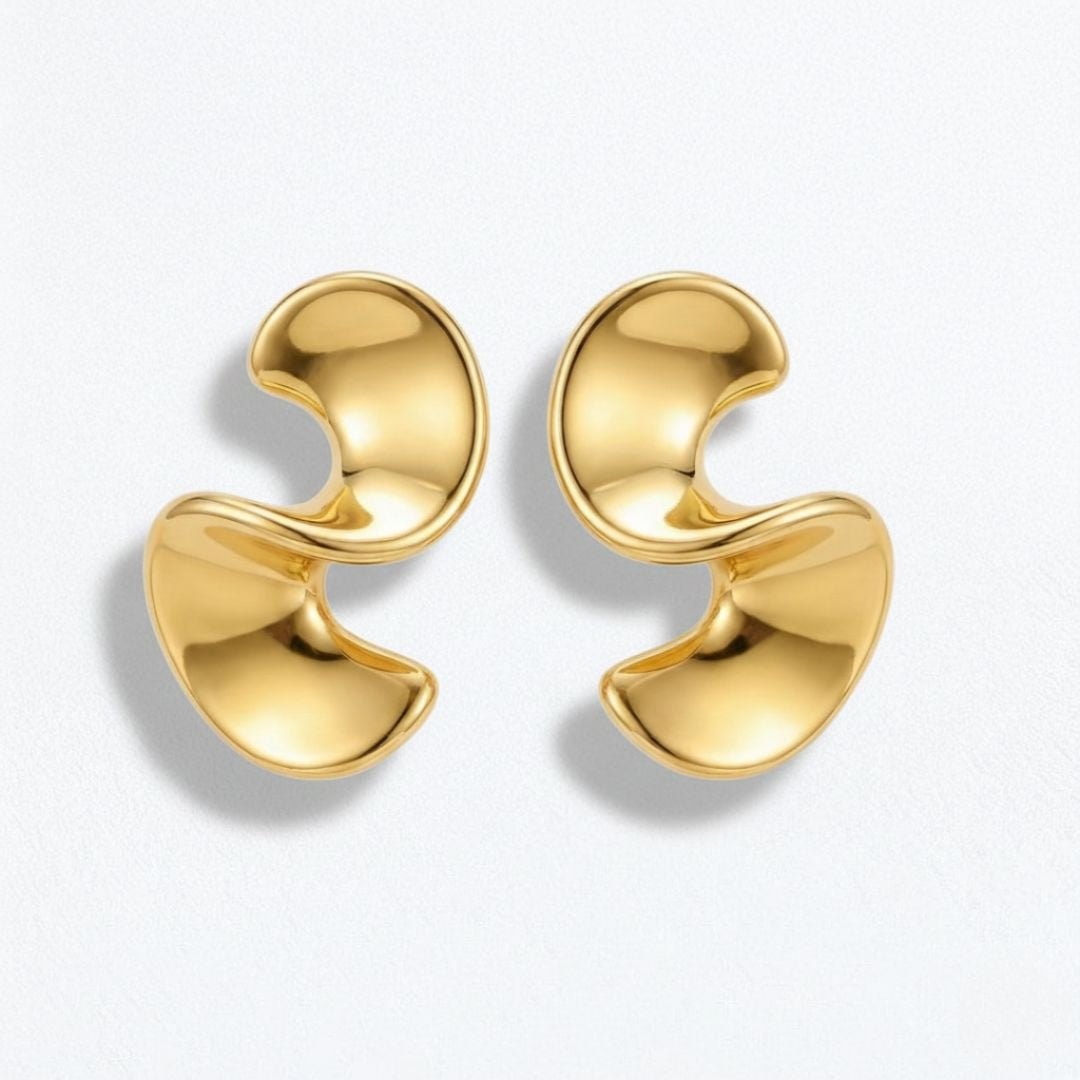 Boucles d'oreilles acier inoxydable Jasmine Bellaime