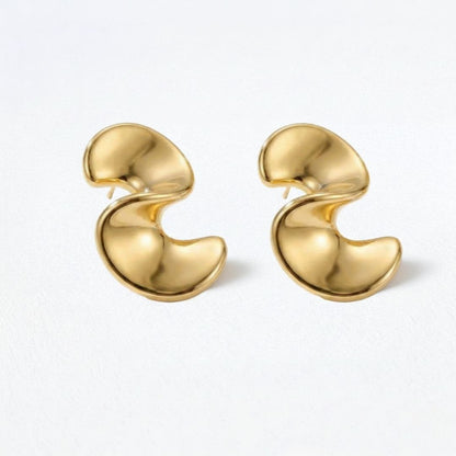 Boucles d'oreilles acier inoxydable Jasmine Bellaime 4