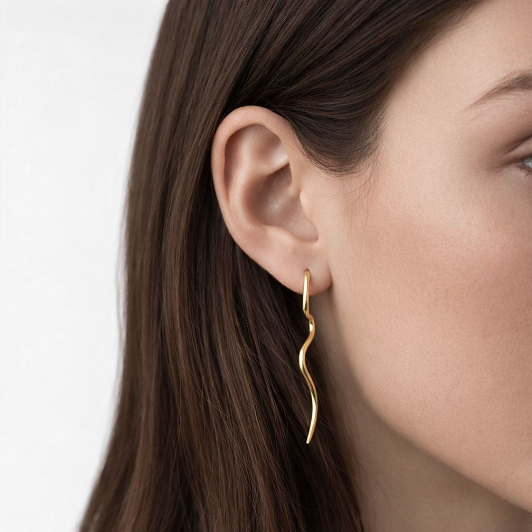 Boucles d'oreilles acier inoxydable Louise Bellaime 3