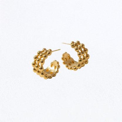 Boucles d'oreilles acier inoxydable Louna Bellaime 4