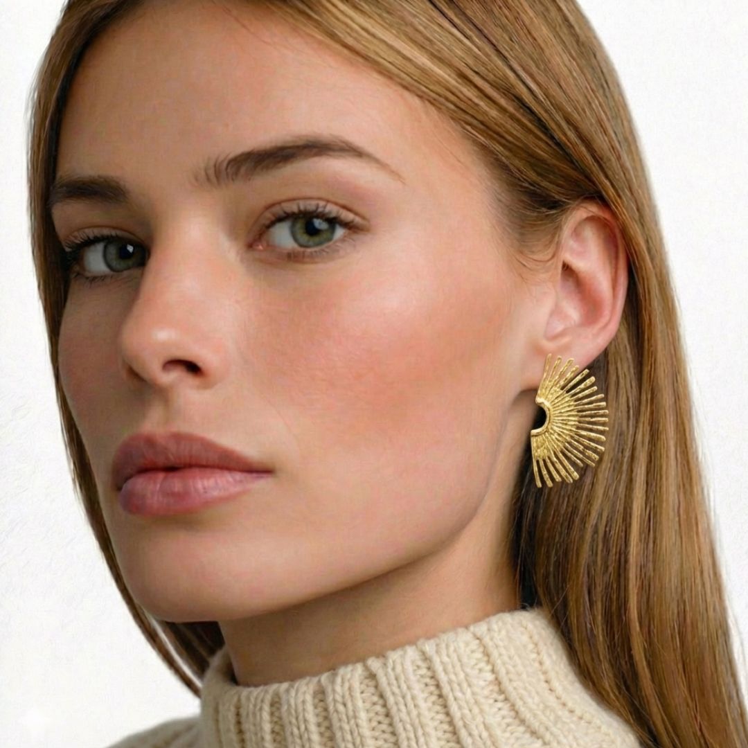 Boucles d'oreilles acier inoxydable Maureen 2