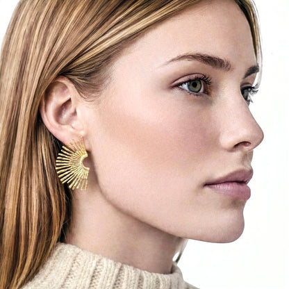 Boucles d'oreilles acier inoxydable Maureen Bellaime 3