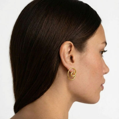 Boucles d'oreilles acier inoxydable Garance Bellaime 4