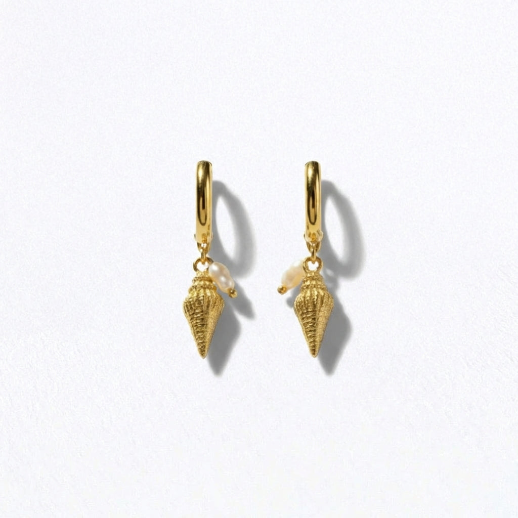 Boucles d'oreilles créoles acier inoxydable Louane Bellaime 5