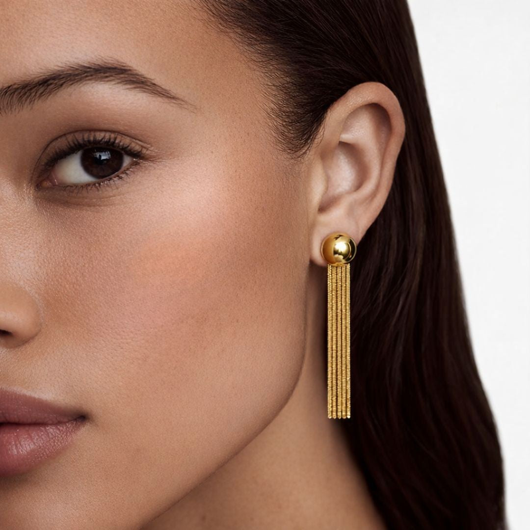 Boucles d'oreilles acier inoxydable Olivia Bellaime 2