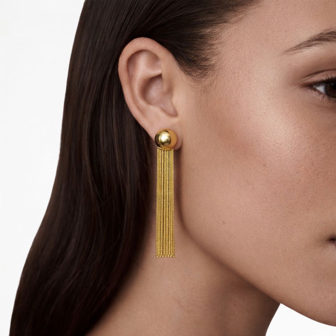 Boucles d'oreilles acier inoxydable Olivia Bellaime 3