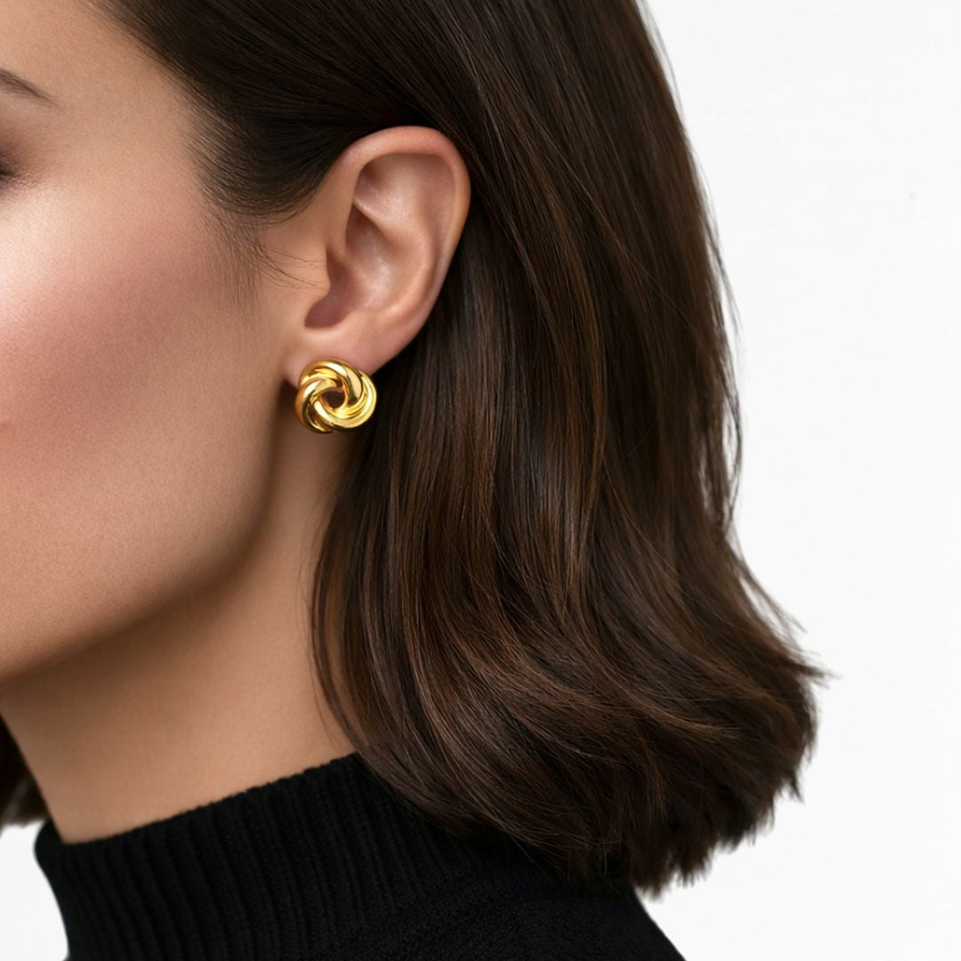 Boucles d'oreilles acier inoxydable Orthense Bellaime 3