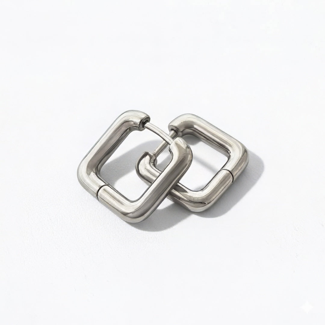 Boucles d'oreilles créoles argent 925 1,3 cm Moove Bellaime 4