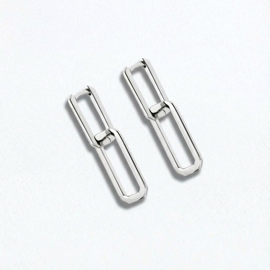 Boucles d'oreilles créoles argent 925 Union Bellaime 4