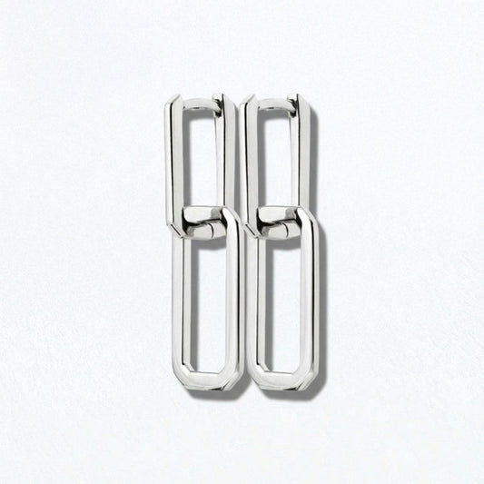 Boucles d'oreilles créoles argent 925 Union Bellaime