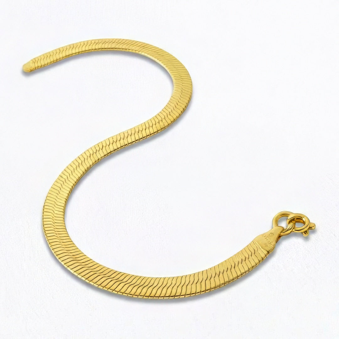 Bracelet cobra plaqué or 18K Bellaime
