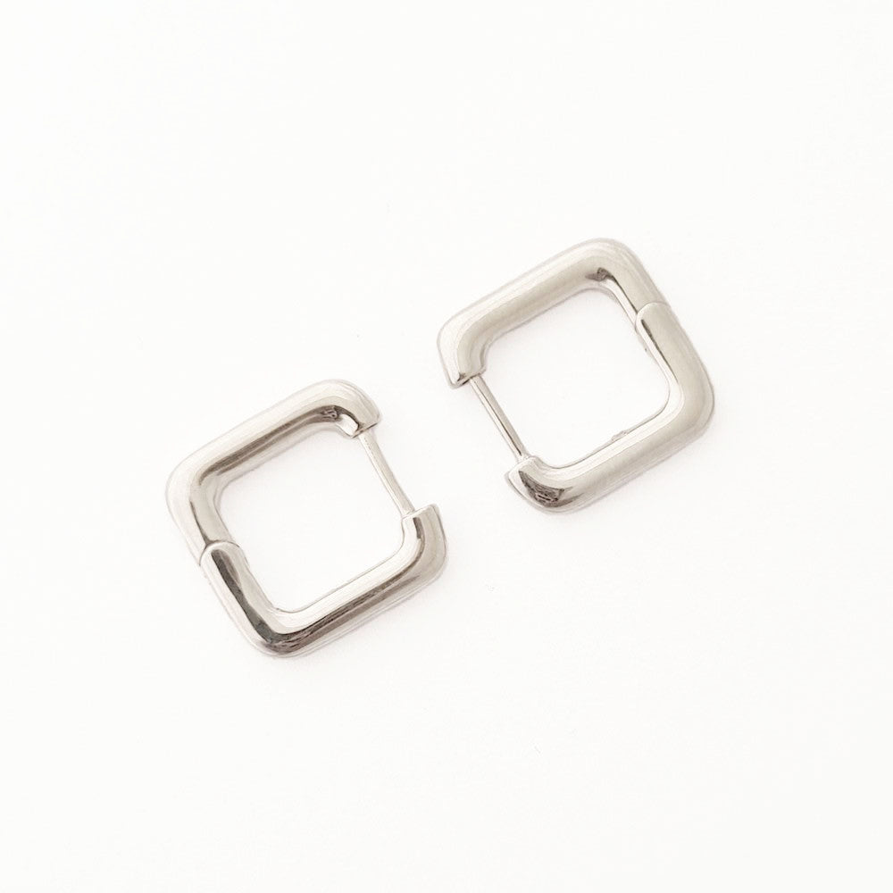 Boucles d'oreilles créoles argent 925 1,3 cm Moove Bellaime 3