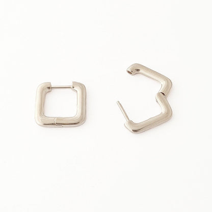 Boucles d'oreilles créoles argent 925 1,3 cm Moove Bellaime 4
