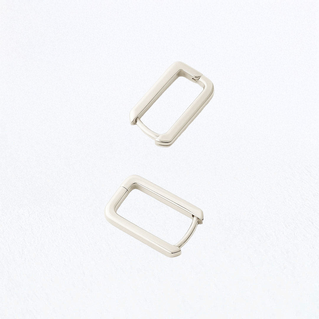 Boucles d'oreilles femme créoles argent 925 1,5 cm Première Bellaime 4