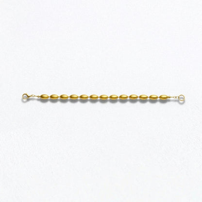 Bracelet acier inoxydable or Louna Bellaime 5