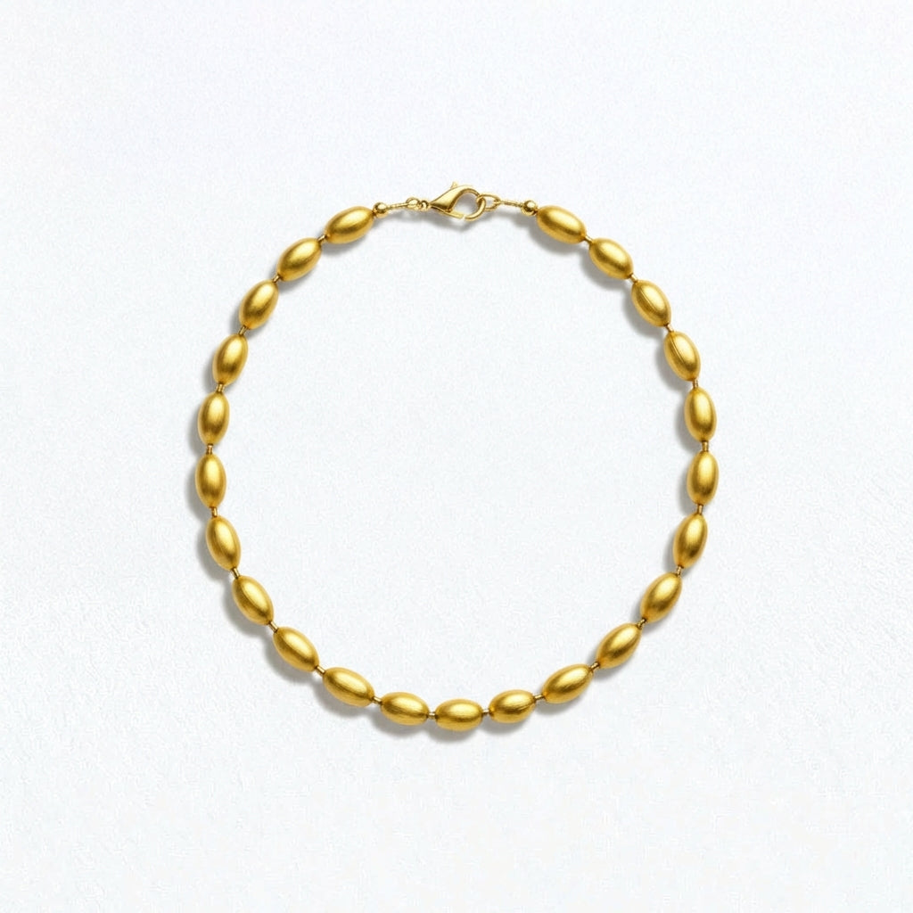 Bracelet acier inoxydable or Louna Bellaime