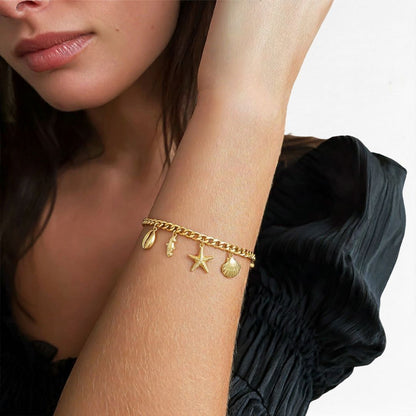 Bracelet acier inoxydable Sea Side Bellaime 2