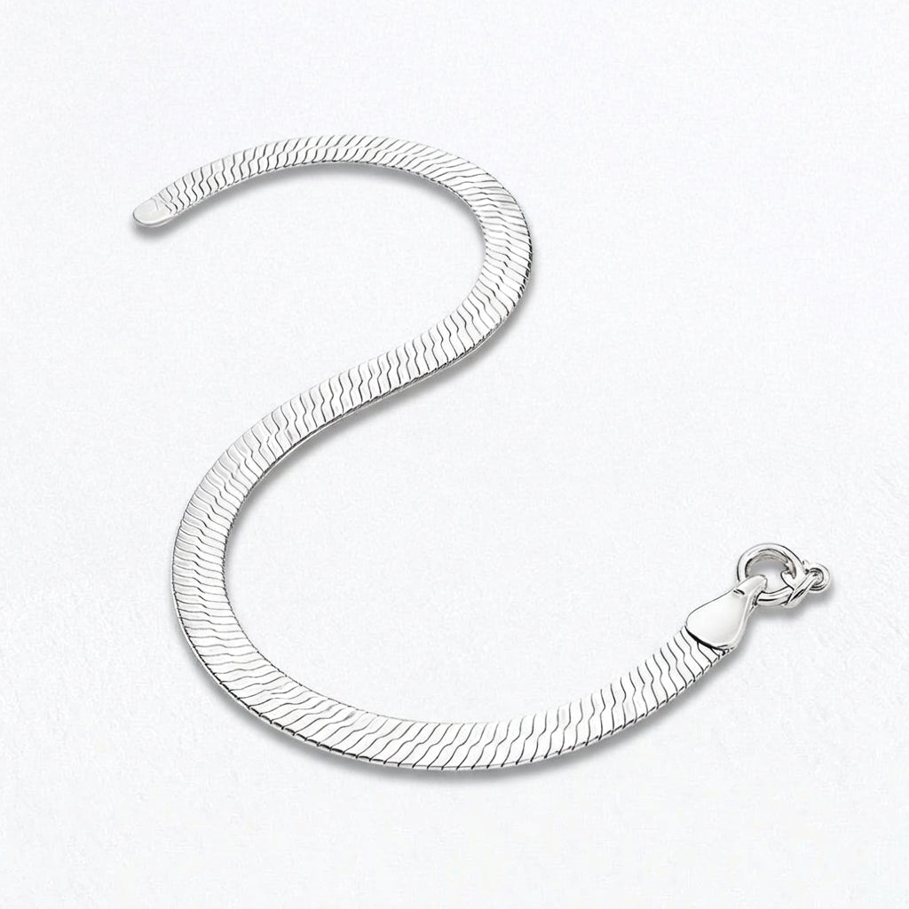 Bracelet cobra argent 925 Rhodié Bellaime 4