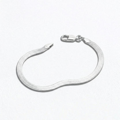 Bracelet cobra argent 925 Rhodié Bellaime 5