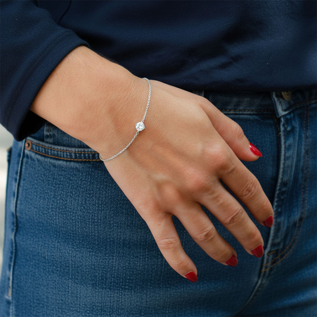 Bracelet Lucie - Argent 925 Rhodié