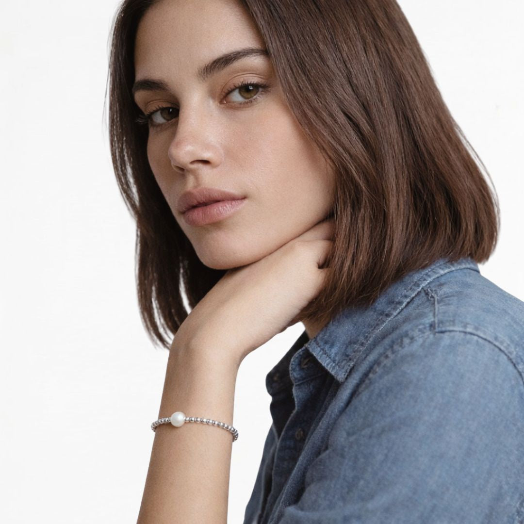 Bracelet perle argent 925 Raphaelle Bellaime 2