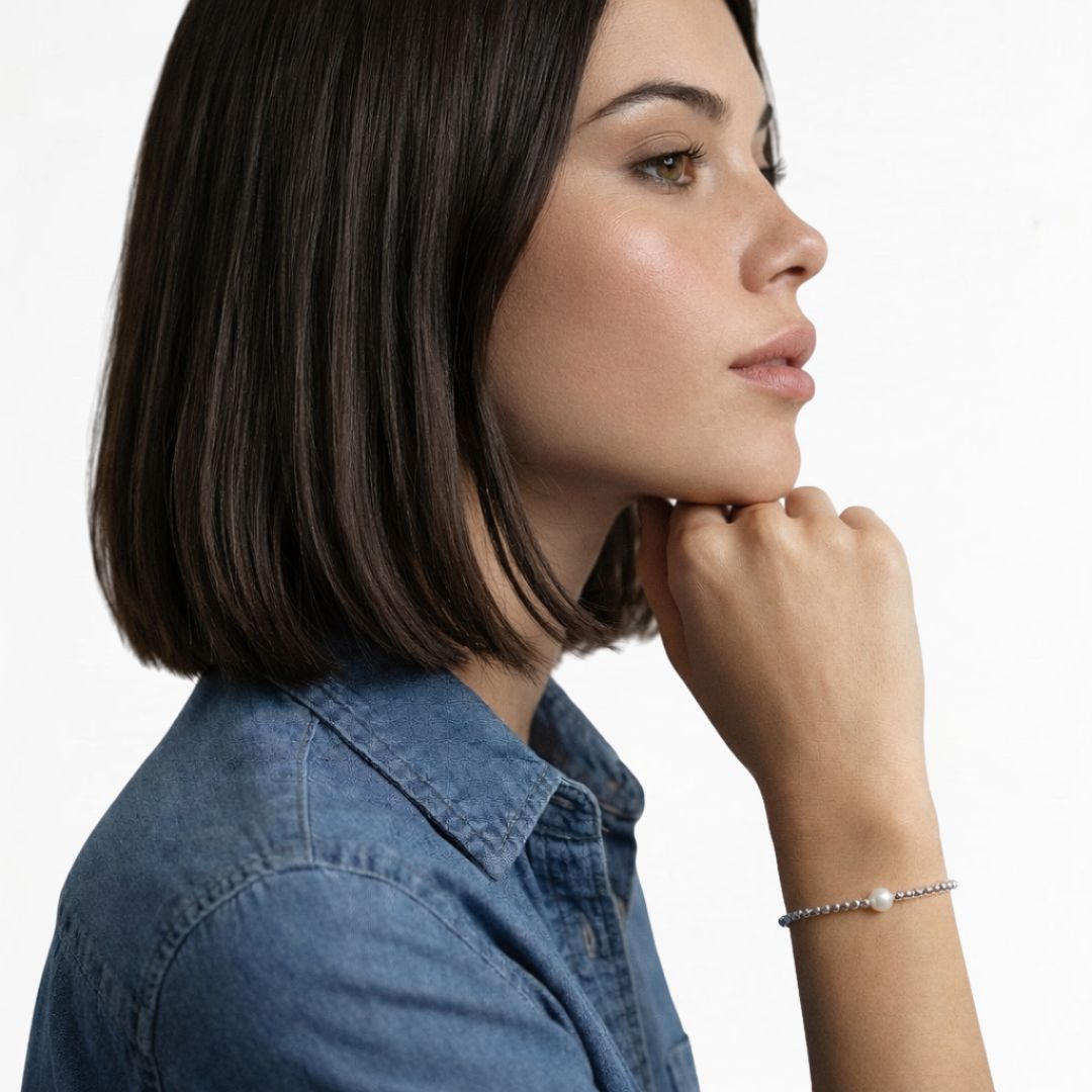 Bracelet perle argent 925 Raphaelle Bellaime 3