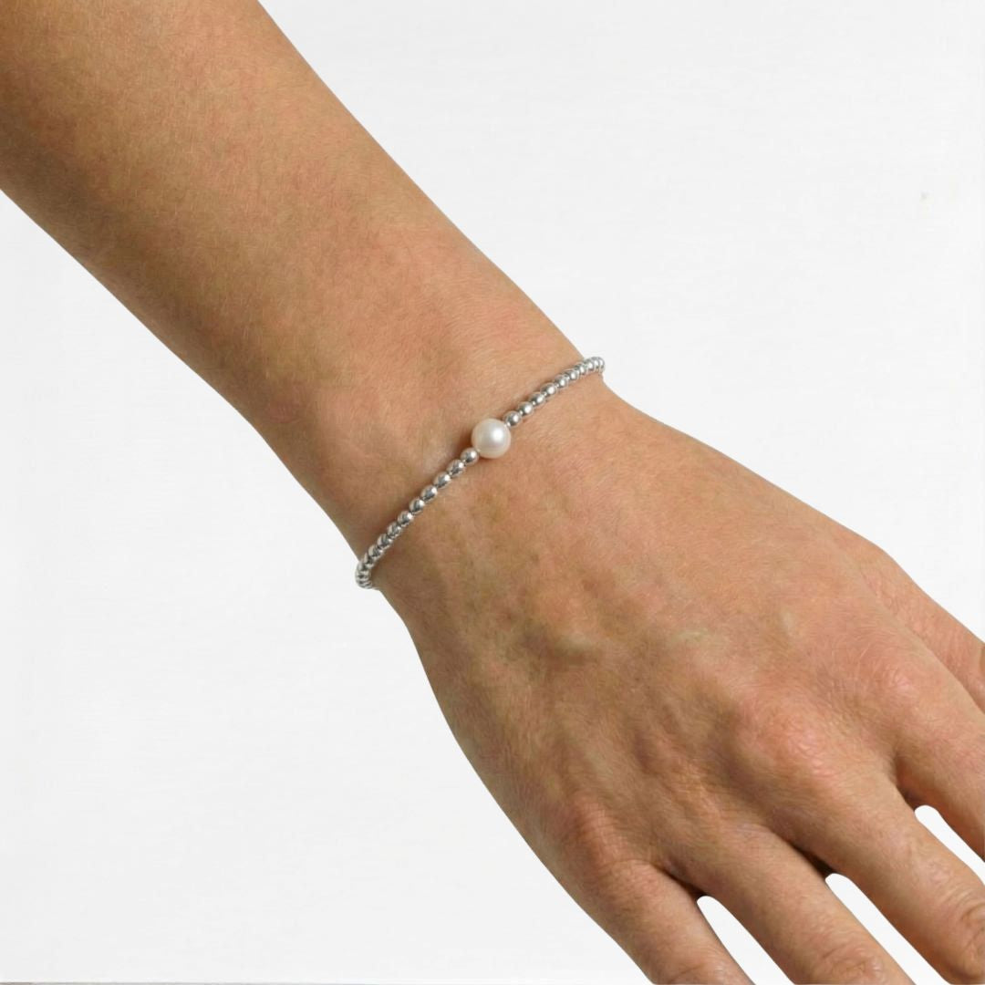 Bracelet perle argent 925 Raphaelle Bellaime 6