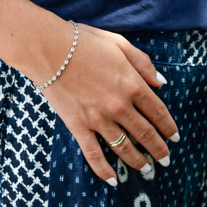 Bracelet chaine argent 925 Variety Bellaime 2