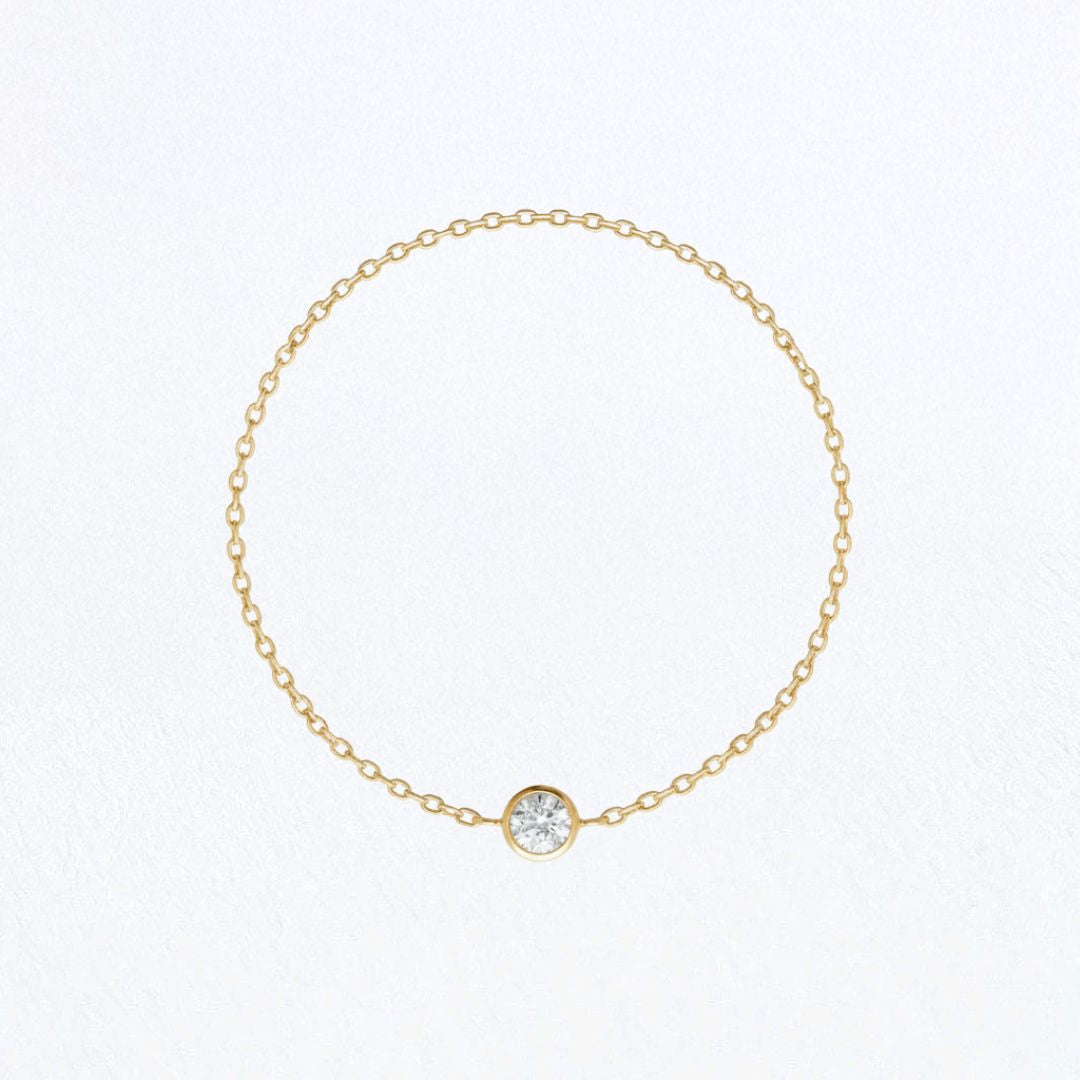 Bracelet plaqué or 18K Celeste Bellaime 2