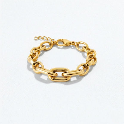 Bracelet chaine acier inoxydable Denise Bellaime