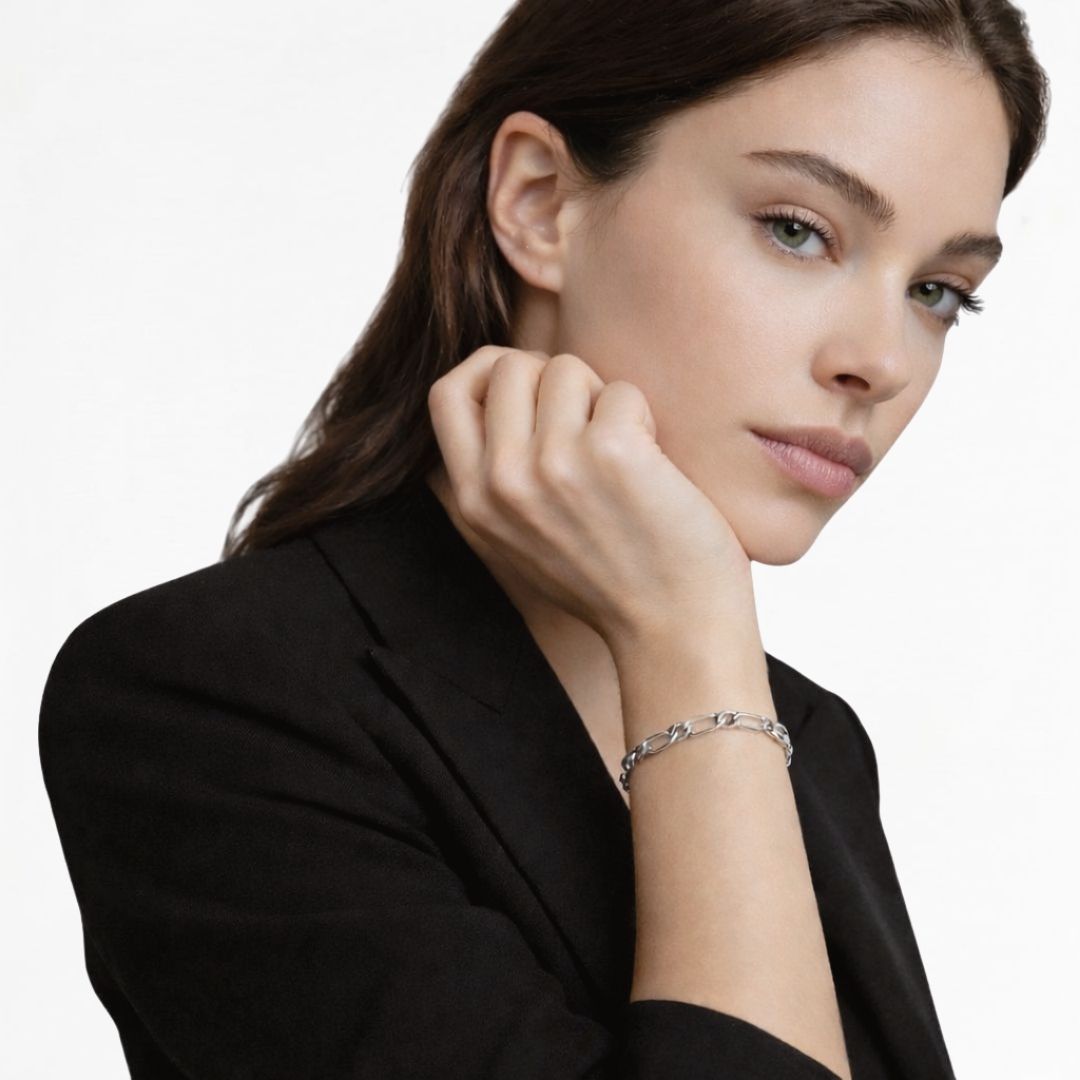 Bracelet chaine argent 925 Agathe Bellaime 4