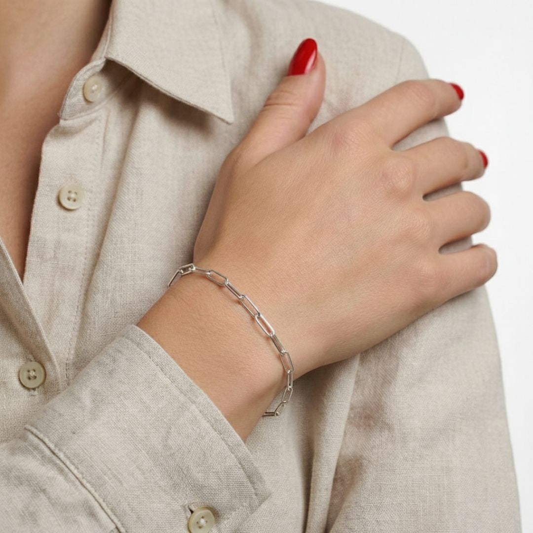 Bracelet chaine argent 925 Charlotte Bellaime 3