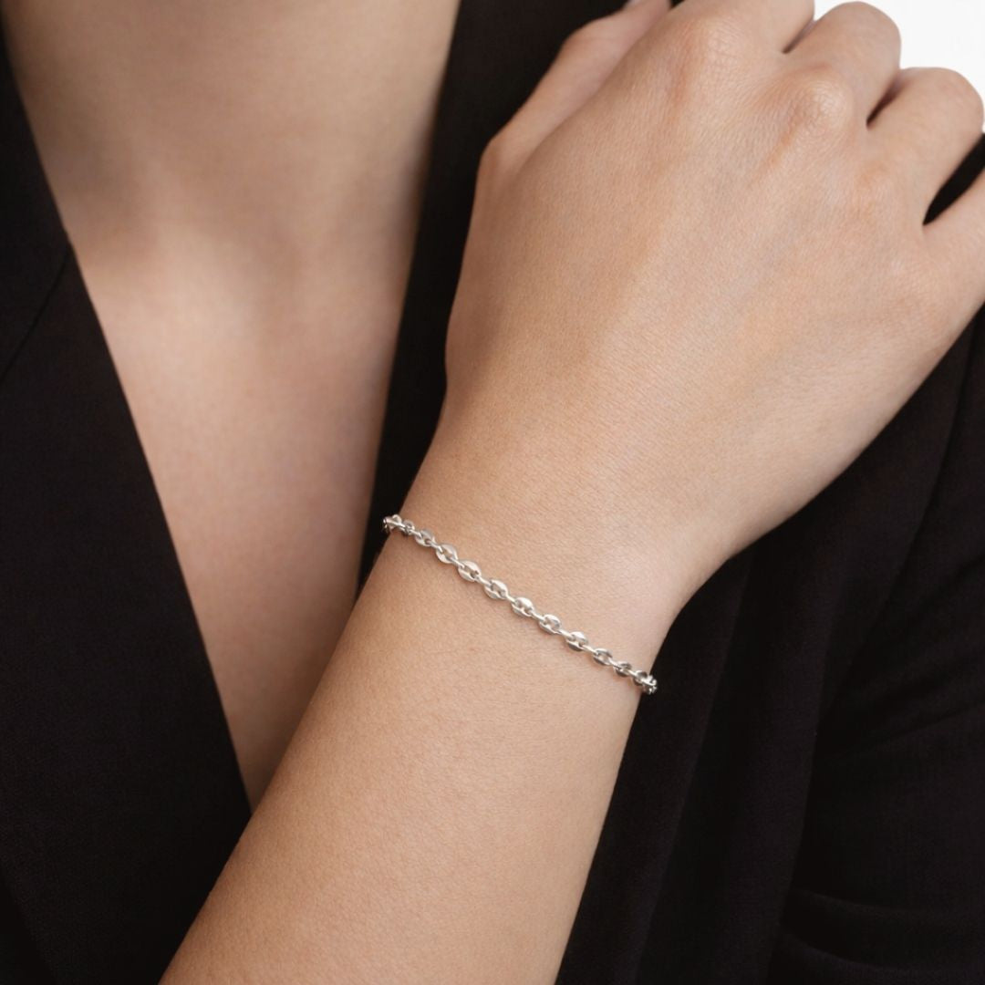 Bracelet chaine argent 925 Dorine Bellaime 3