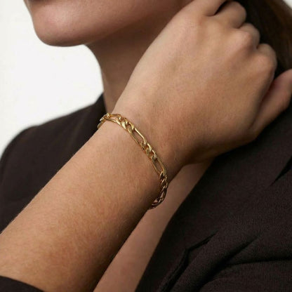 Bracelet chaine plaqué or 18K Agathe Bellaime 3