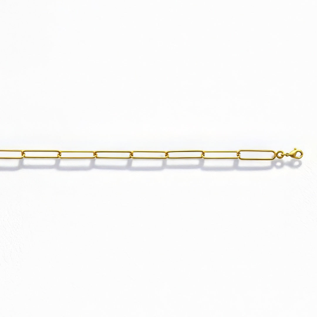 Bracelet chaine plaqué or 18K Anne Bellaime 5