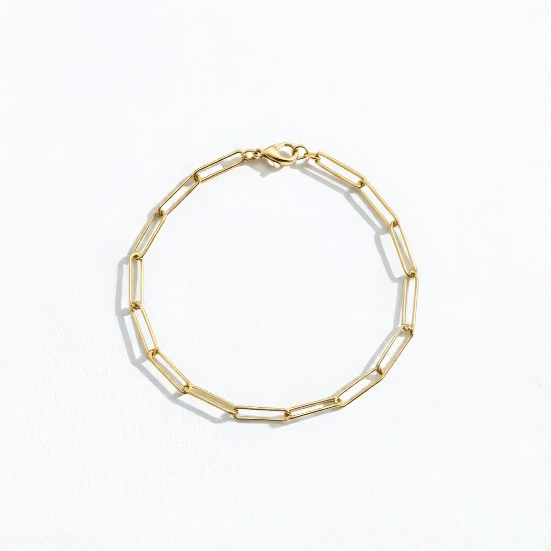 Bracelet chaine plaqué or 18K Anne Bellaime