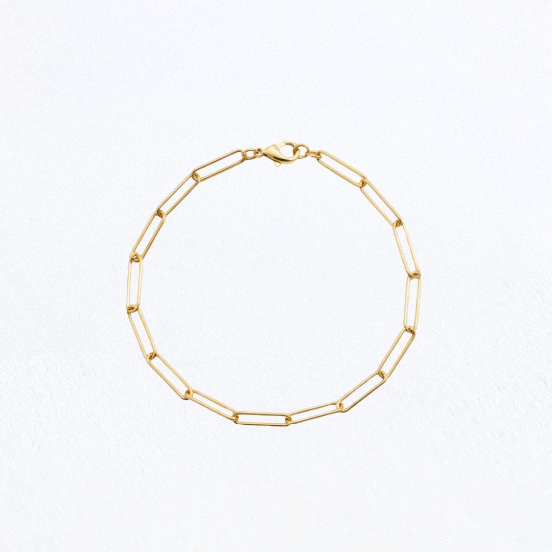 Bracelet chaine plaqué or 18K Anne Bellaime