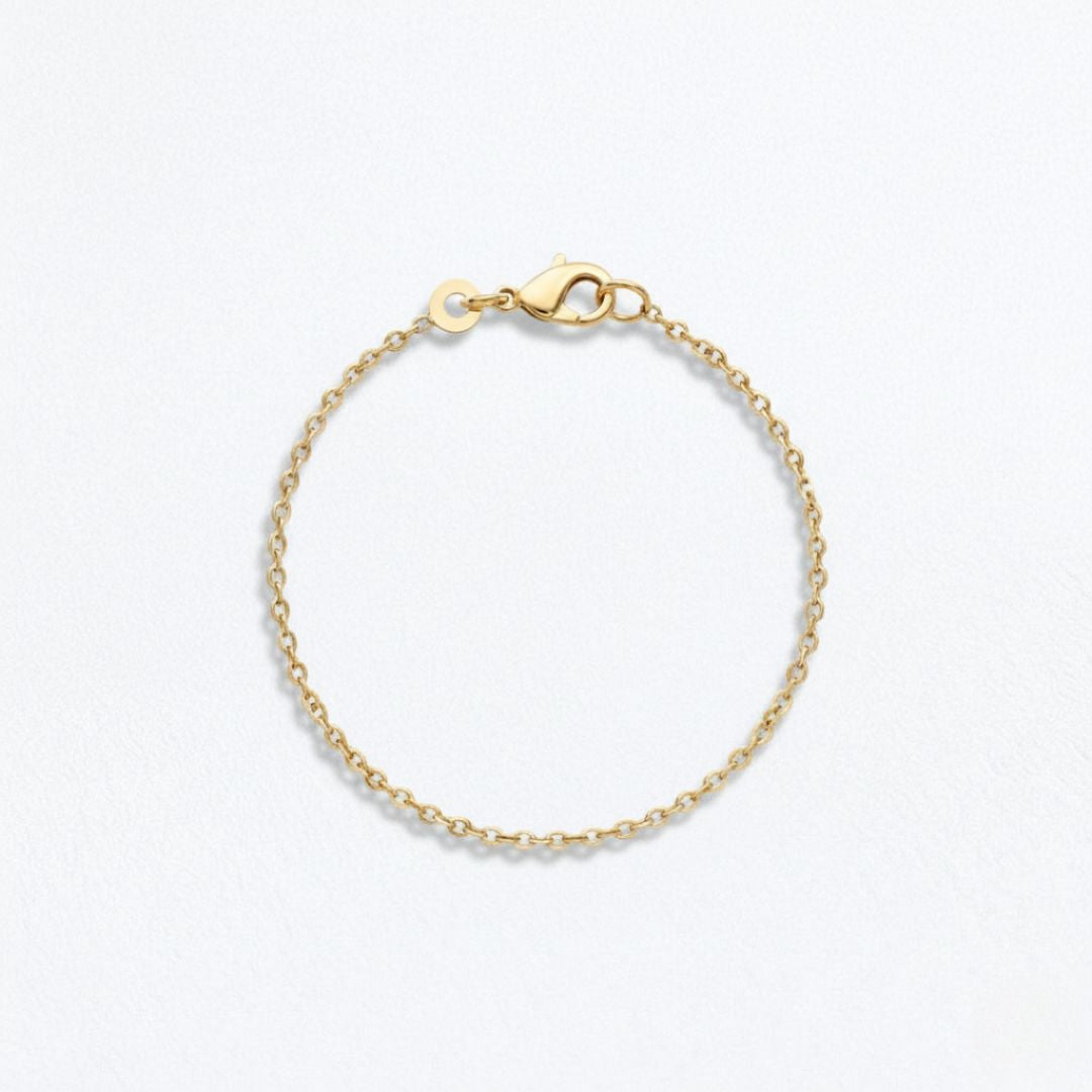 Bracelet chaine plaqué or 18K Basic and Perfect Bellaime